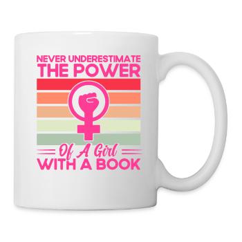 Droits des femmes Autonomisation féministe - Mug blanc - blanc - Droite