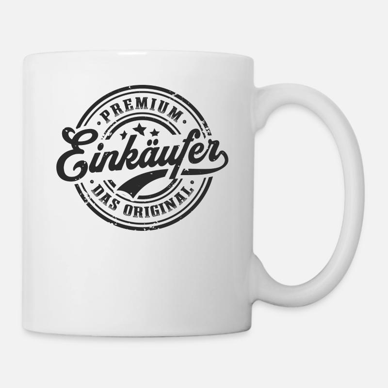 Einkäufer Original Beruf Lustiges Einkauf - Tasse - Weiß