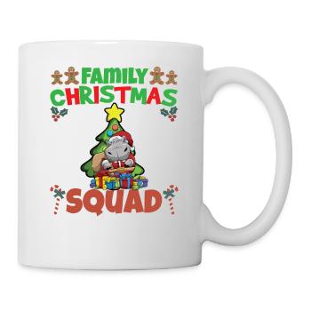 Family Matching Christmas Squad X-Mas Holidays - Tasse - Weiß - Rechts