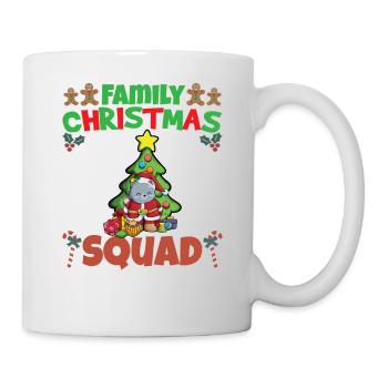 Family Matching Christmas Squad X-Mas Holidays - Tasse - Weiß - Rechts