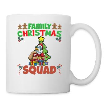 Family Matching Christmas Squad X-Mas Holidays - Tasse - Weiß - Rechts