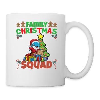 Family Matching Christmas Squad X-Mas Holidays - Tasse - Weiß - Rechts