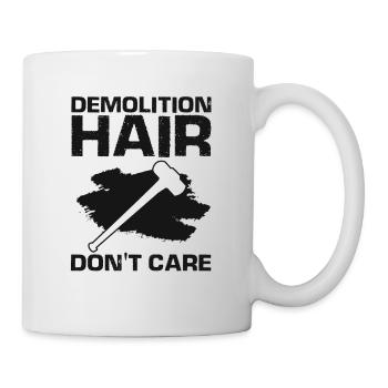 Conception de démolition de maisons et rénovation de maisons - Mug blanc - blanc - Droite