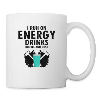 House demolition and house renovation - Mug - white - Right