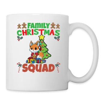 Family Matching Christmas Squad X-Mas Holidays - Tasse - Weiß - Rechts