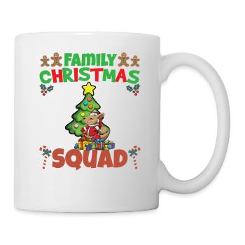 Family Matching Christmas Squad X-Mas Holidays - Tasse - Weiß - Rechts