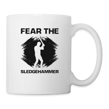 Hausabriss und Renovierungs Design - Tasse - Weiß - Rechts