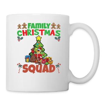 Family Matching Christmas Squad X-Mas Holidays - Tasse - Weiß - Rechts