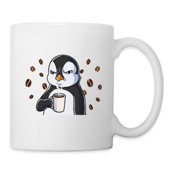 Fass mein Kaffee an und ich klatsch dich Kaffee - Tasse - Weiß - Rechts