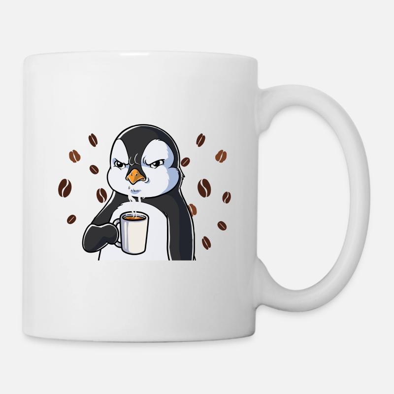 Fass mein Kaffee an und ich klatsch dich Kaffee - Tasse - Weiß