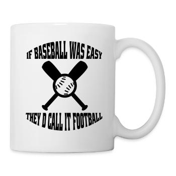 Cadeau de baseball Baseball Lovers Jeu de baseball - Mug blanc - blanc - Droite