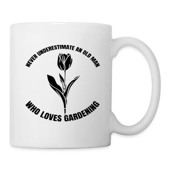 Garten Geschenk Obstgarten Gärtner Hobbygärtner - Tasse - Weiß - Rechts