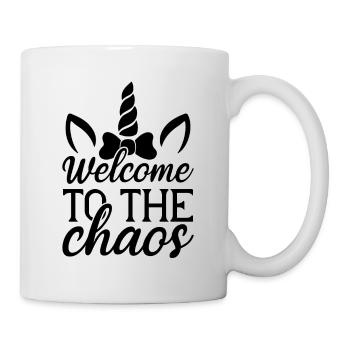 Welcome to Chaos Unicorn - Mug - white - Right