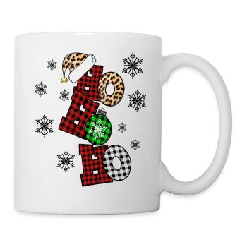 Noël Ho ho ho Vacances - Mug blanc - blanc - Droite