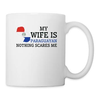 Nothing Scares Me Paraguayan Wife Paraguay - Mug - white - Right