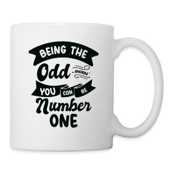 Math Odd Number Mathematics Smart Inspirational - Mug - white - Right