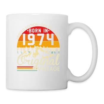 Unique En Son Genre Né En 1974 Millésime Original - Mug blanc - blanc - Droite