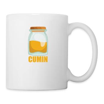 Cumin Gewürz Geschmack Essen Kochen - Tasse - Weiß - Rechts