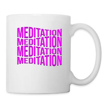 meditation - Mug - white - Right