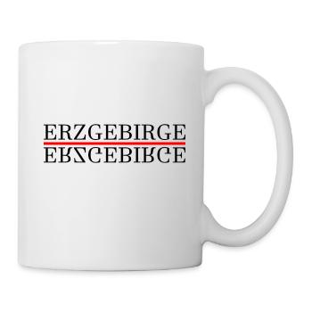 Erzgebirge Heimat - Tasse - Weiß - Rechts