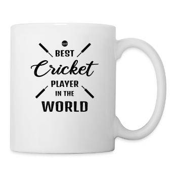 Best Cricketer in the World Cricket Gift - Mug - white - Right