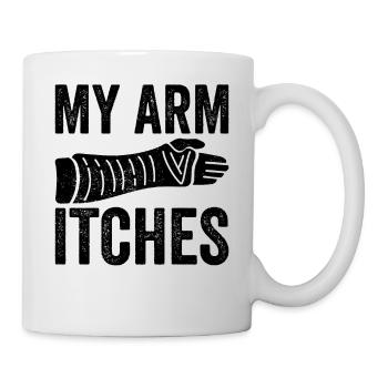 Broken arm - Mug - white - Right