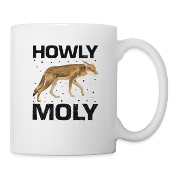 Conception de coyote pour les réacteurs de coyote - Mug blanc - blanc - Droite