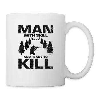 Kojoten Design für Kojotentöter - Tasse - Weiß - Rechts