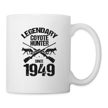 Conception de coyote pour les réacteurs de coyote - Mug blanc - blanc - Droite
