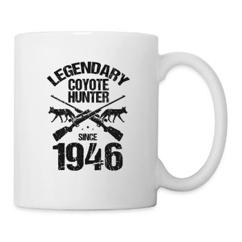 Conception de coyote pour les réacteurs de coyote - Mug blanc - blanc - Droite