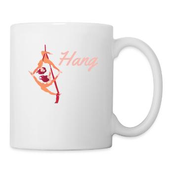Support de suspension pour tous les ventilateurs aériens en soie - Mug blanc - blanc - Droite