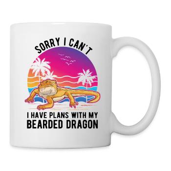 Bearded dragon saying Bearded Dragon - Mug - white - Right
