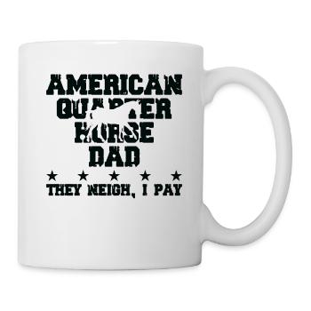 Warrior Ribbon comme prise de conscience - Mug blanc - blanc - Droite