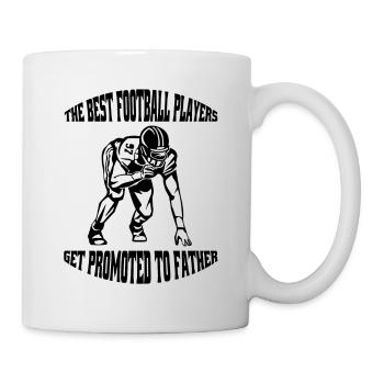 Entraîneur de football américain Fan de football américain - Mug blanc - blanc - Droite