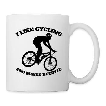 Bike Tour Bike Cycling Mountainbike Cycling - Mug - white - Right
