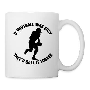 American Football Football Fan - Mug - white - Right
