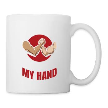 Do not be afraid, take my hand - Mug - white - Right