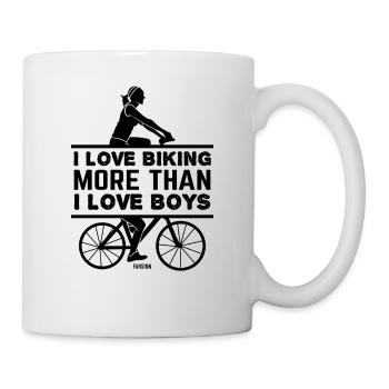 Girls' Bike Bike Tour Sport MTB - Mug - white - Right
