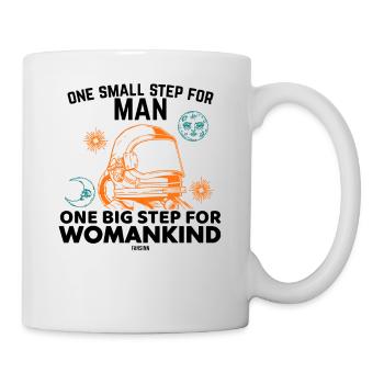 Astronomie spatiale Femmes Fille Lune - Mug blanc - blanc - Droite