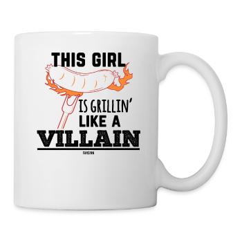 Crickets femme drôle de dire - Mug blanc - blanc - Droite