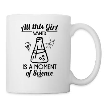 Woman Science Chemistry Laboratory - Mug - white - Right
