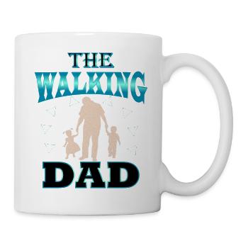 The walking Dad - Mug - white - Right