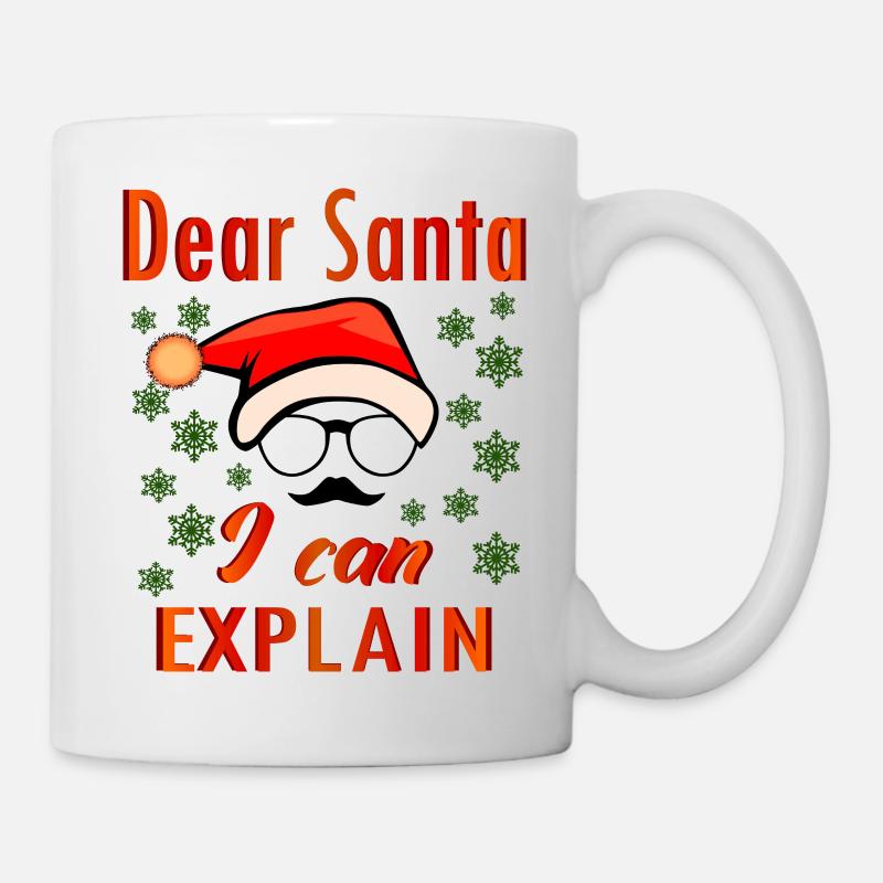 Santa's blacklist - Mug - white