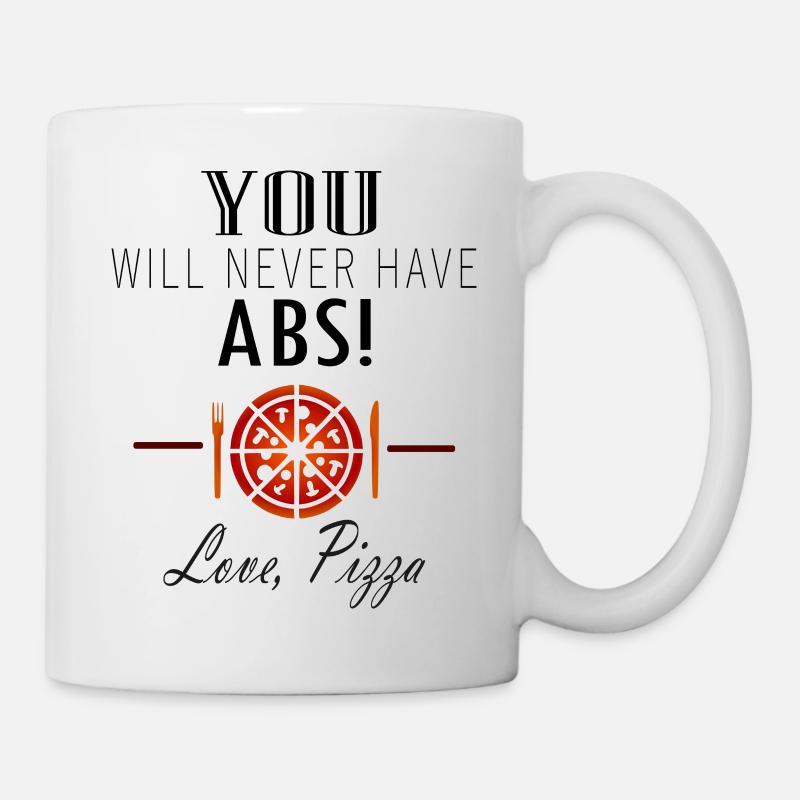 Pizza Love - Mug blanc - blanc