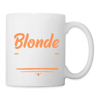 Dette et impôts Employé de banque - Drôle de signature de prêt - Mug blanc - blanc - Droite