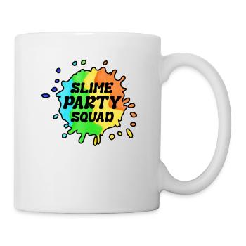 Schleim Regenbogen Magischer Tropfen Splash - Tasse - Weiß - Rechts