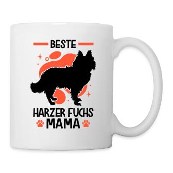 Beste Harzer Fuchs Mama Hütehund - Tasse - Weiß - Rechts