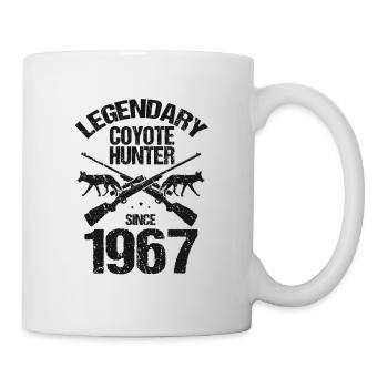 Conception de coyote pour les réacteurs de coyote - Mug blanc - blanc - Droite