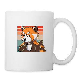 Je Déteste Les Gens Café - Mug blanc - blanc - Droite