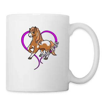 Horse Lovers - American Paint Horse - Mug - white - Right